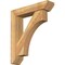 Ekena Millwork Westlake Slat Rough Sawn Bracket w/ Offset Brace, Western Red Cedar, 6"W x 26"D x 30"H BKT0604X26X30WTL06RWR - alternate 1